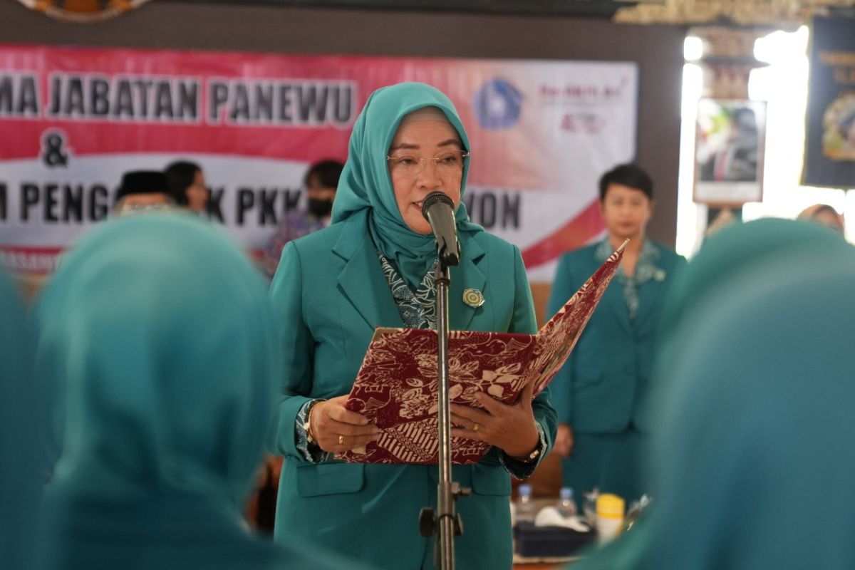 Ketua TP PKK Kapanewon di Sleman resmi dilantik