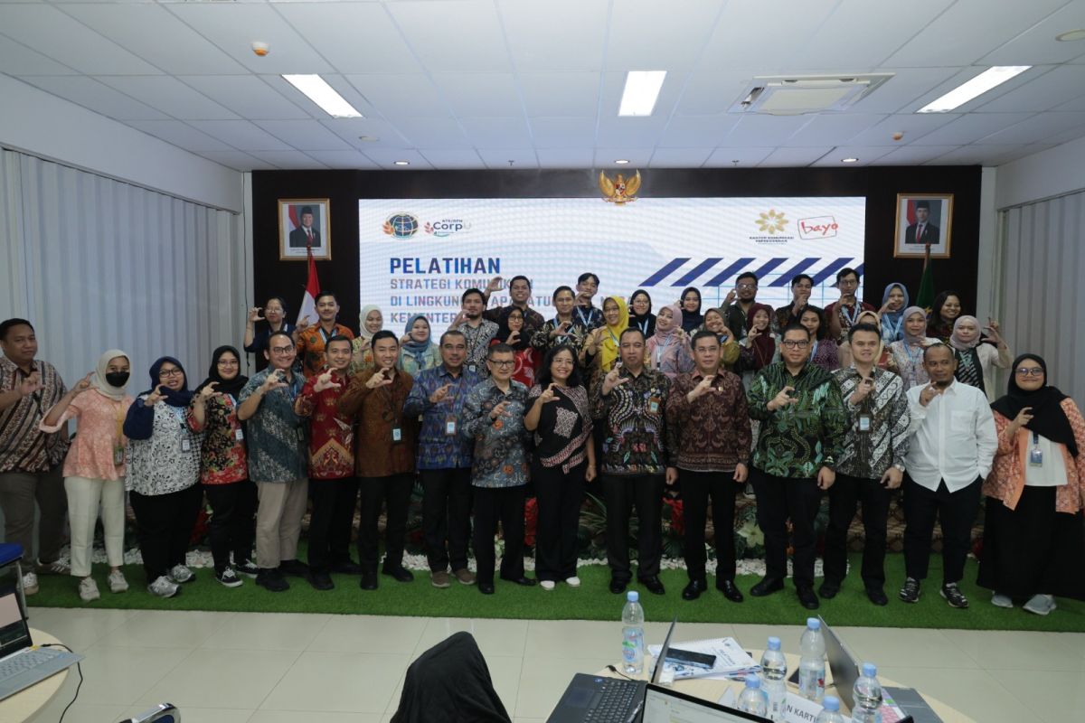 Gelar pelatihan strategi komunikasi, Kementerian ATR/BPN Siapkan ASN untuk hadapi tantangan era digital