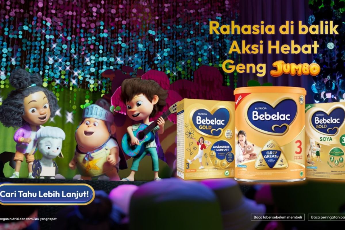 Kesehatan saluran cerna dukung kecerdasan akal dan sosial dari Geng Jumbo