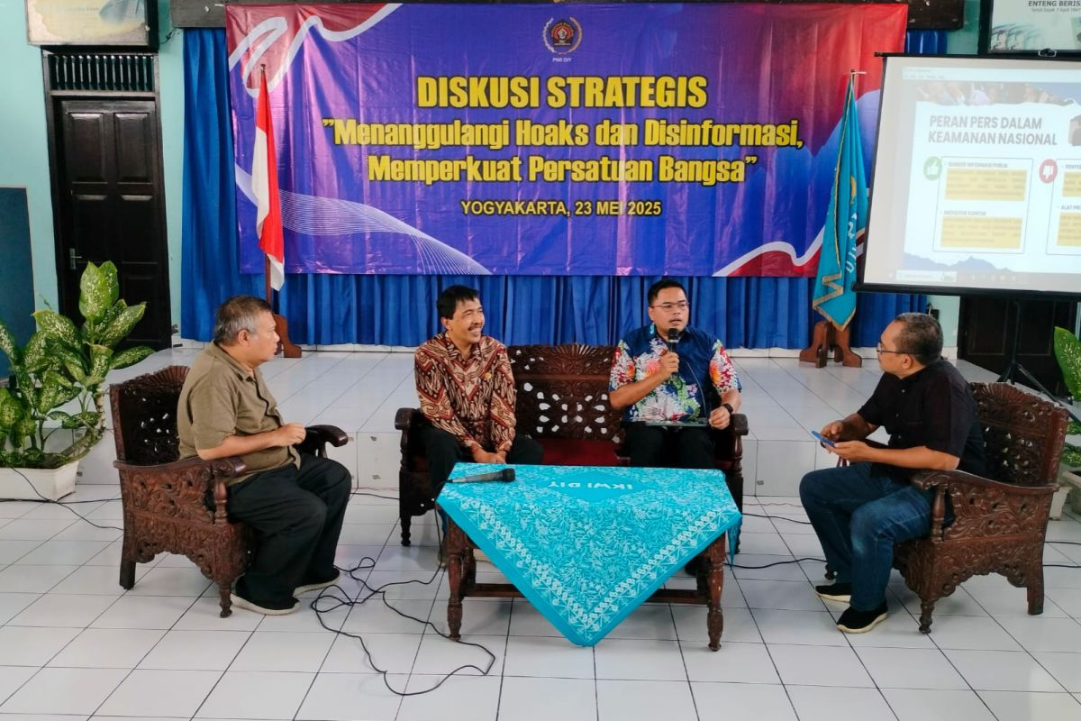 Perkuat kolaborasi dengan BIN-Kesbangpol, PWI DIY: Pers berperan penting jaga keamanan nasional