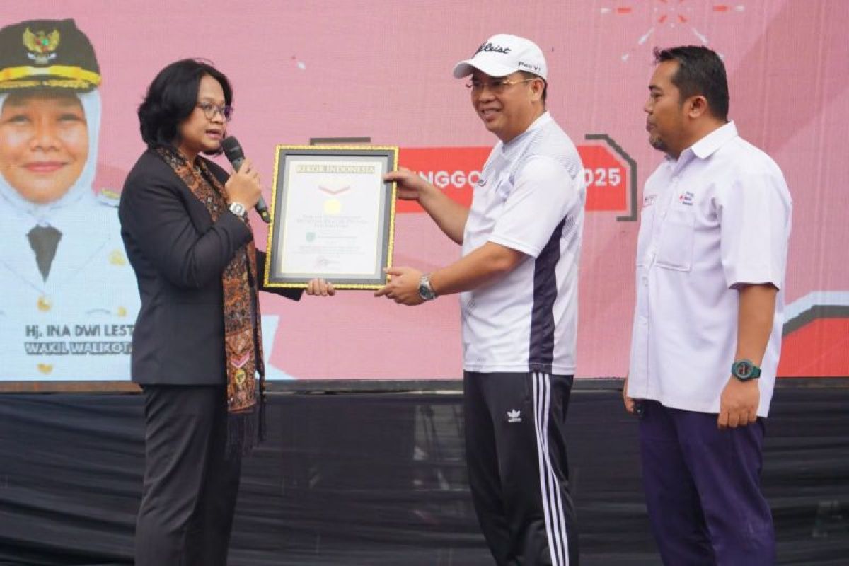 Kota Probolinggo raih rekor MURI Kota Siaga Kelompok Donor Darah