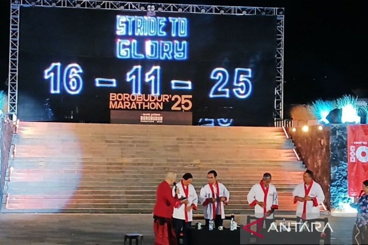 Borobudur Marathon 2025 tantang10.500 runners di rute baru