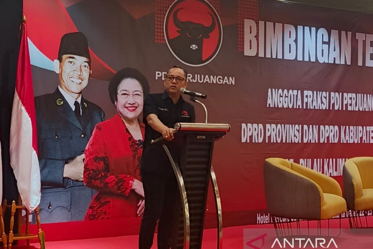 Anggota DPRD dari PDI Perjuangan diminta untuk bekerja secara konkret