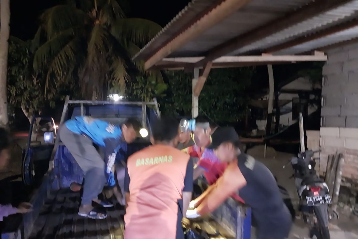 Tim SAR gabungan berhasil temukan nelayan tenggelam di perairan Penagan Bangka