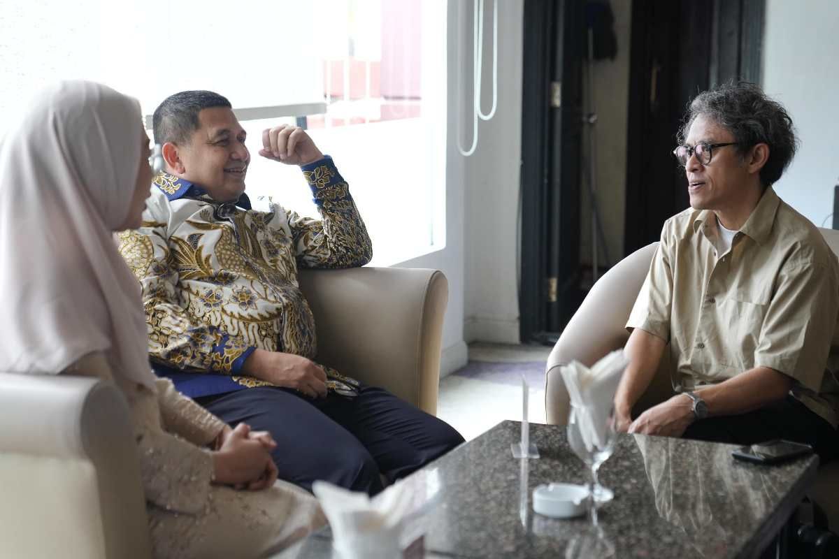 Wali Kota Makassar dan sineas Riri Riza bahas penguatan industri kreatif