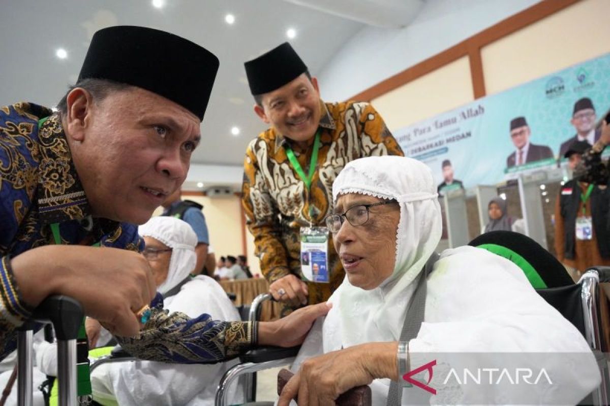 PPIH Medan: 7.170 calon haji Sumatera Utara telah berada di Tanah  Suci