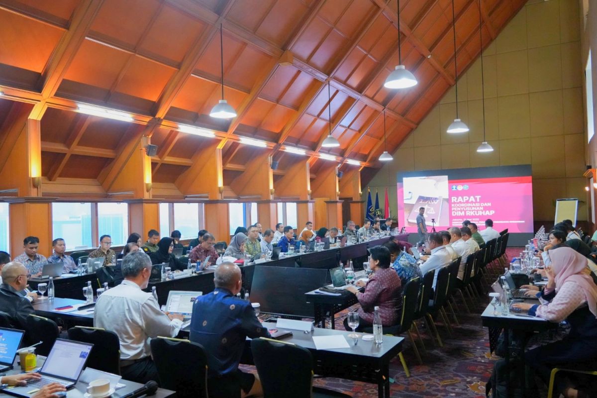 Kemenkum:  Penyusunan RUU KUHAP tak hanya tugas pemerintah-legislatif