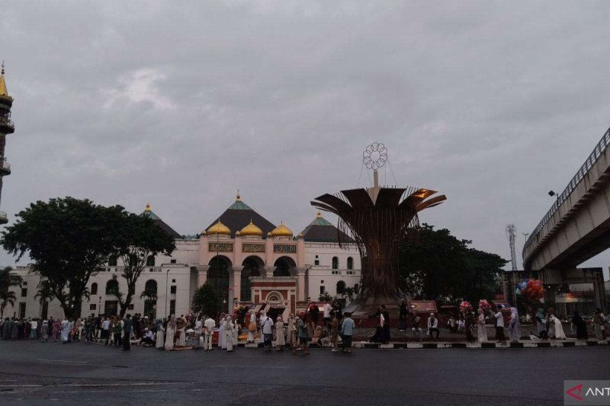 Kota Palembang bakal diguyur hujan Sabtu ini