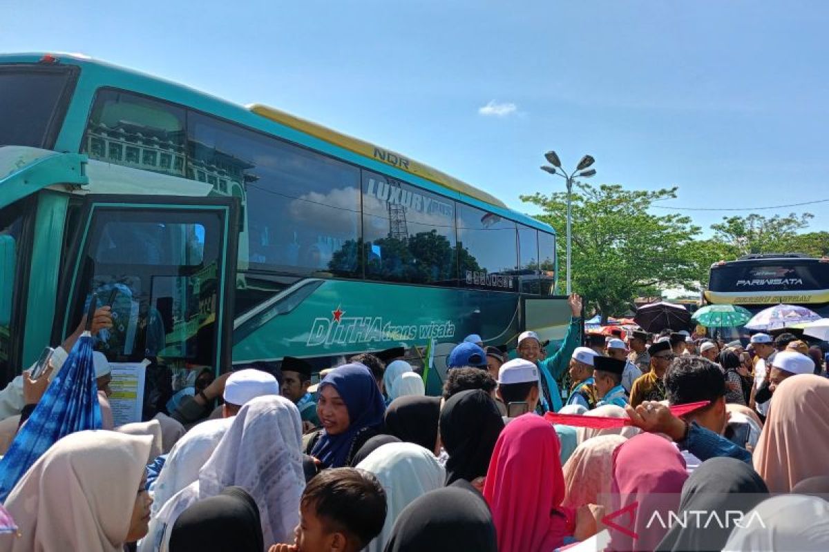 329 calon haji HST persiapan berangkat menuju Makkah