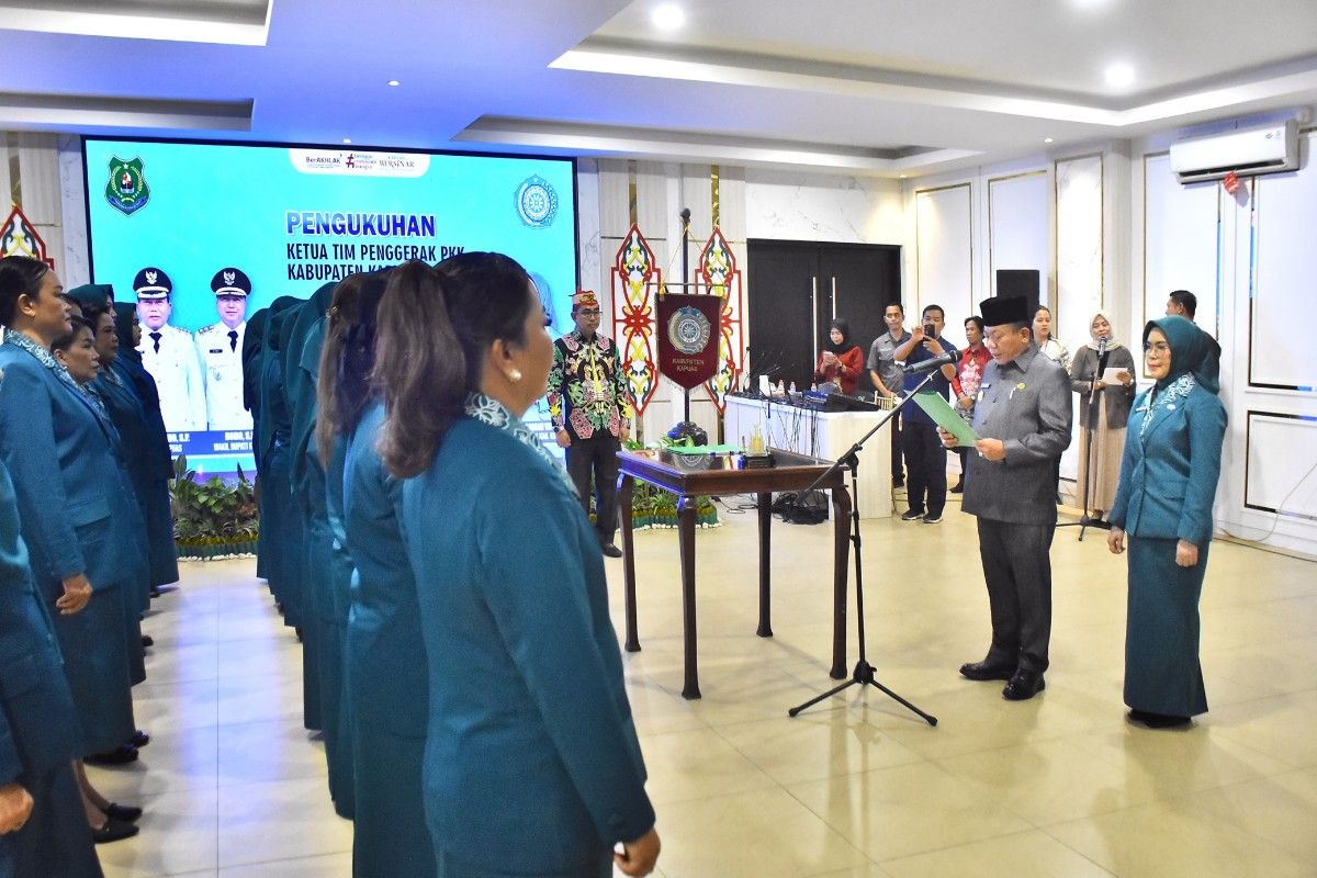 Bupati Kapuas minta PKK jadi motor penggerak perubahan sosial