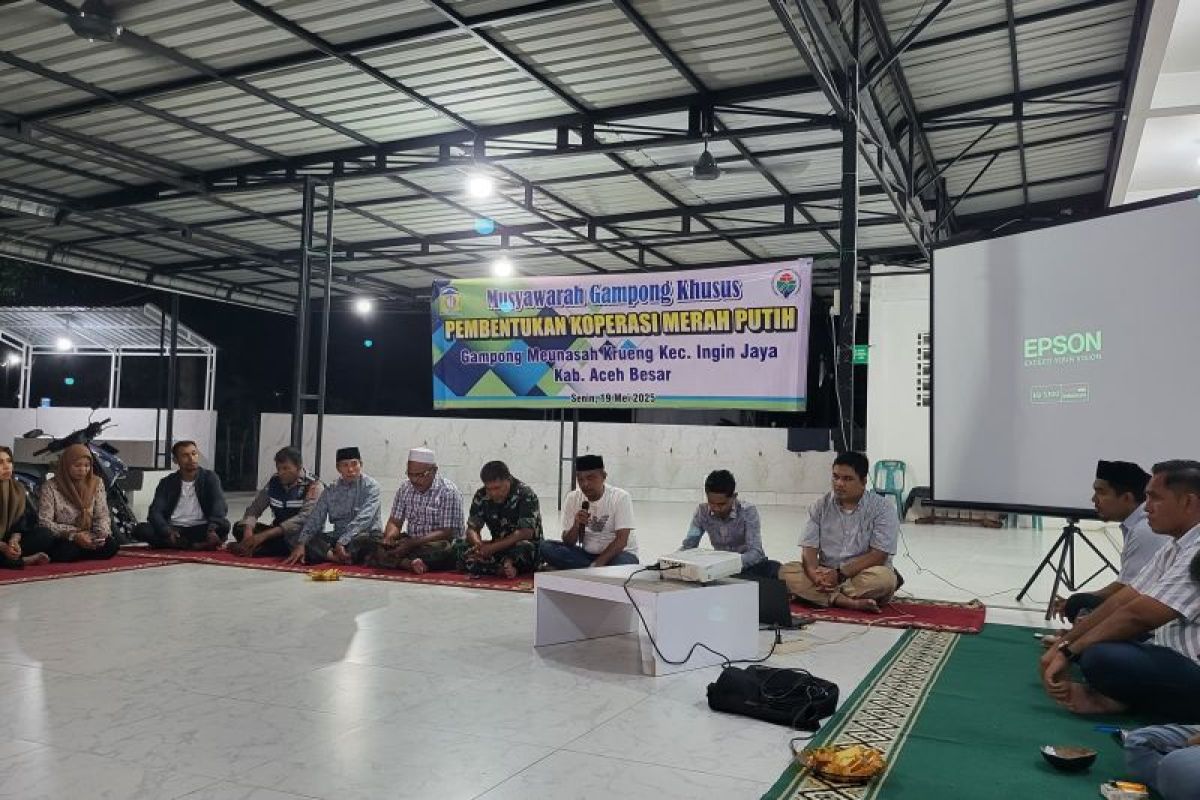 Ini alasan 293 desa di Aceh Besar kompak gelar musyawarah desa khusus