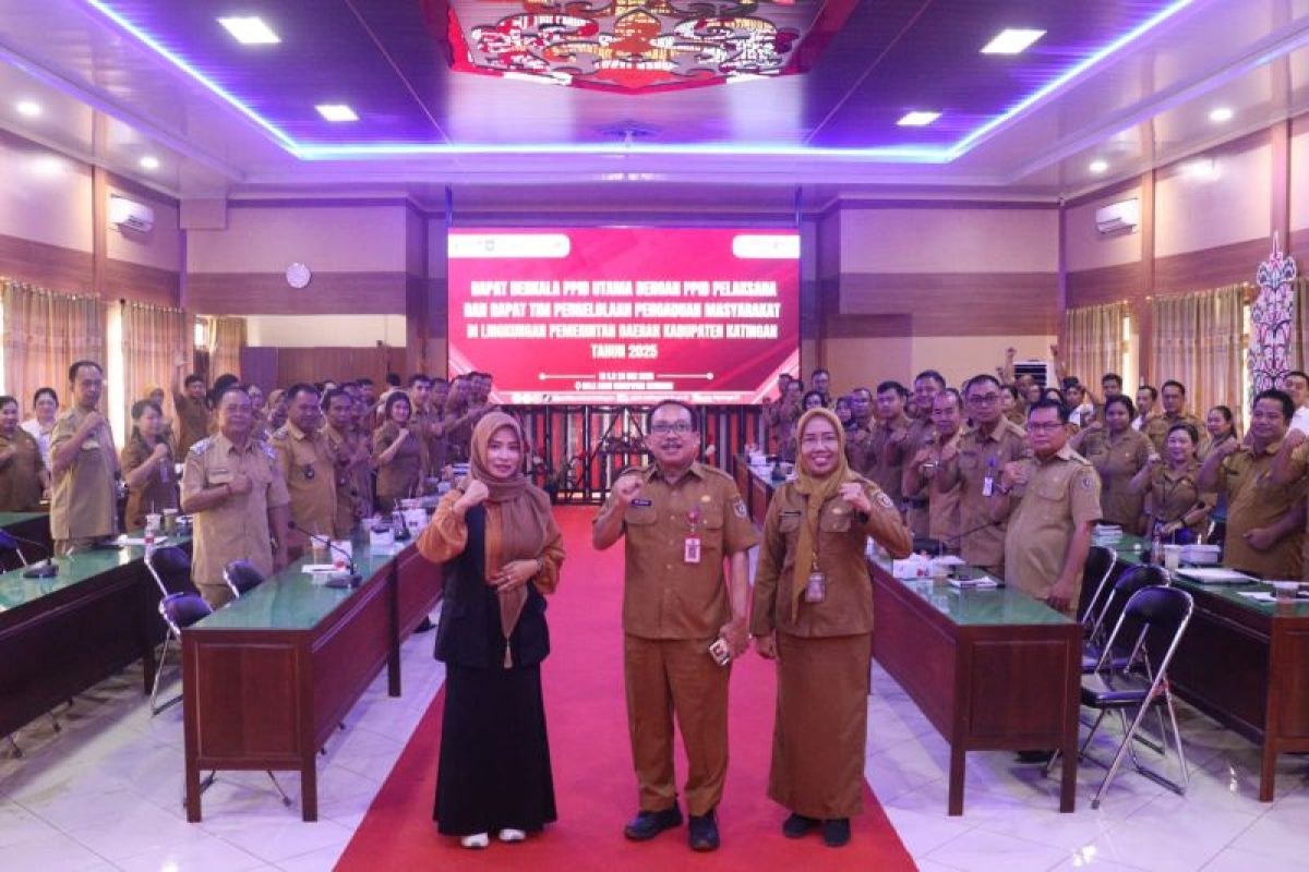 Pemkab Katingan Bahas Keterbukaan Informasi dan Laporan Masyarakat