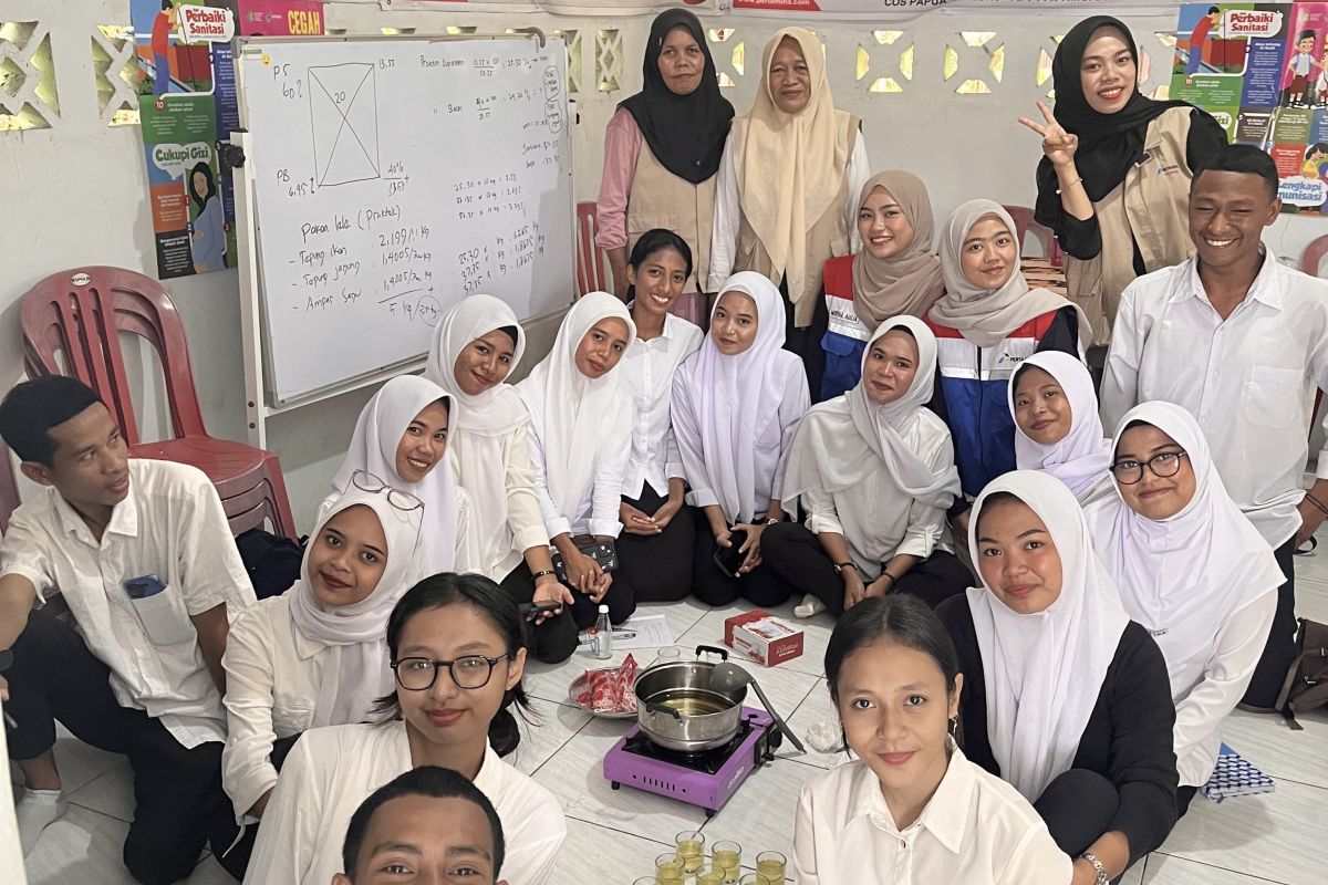 Kelompok Binaan CSR Pertamina, terima kunjungan mahasiswa Poltekkes Kemenkes Maluku
