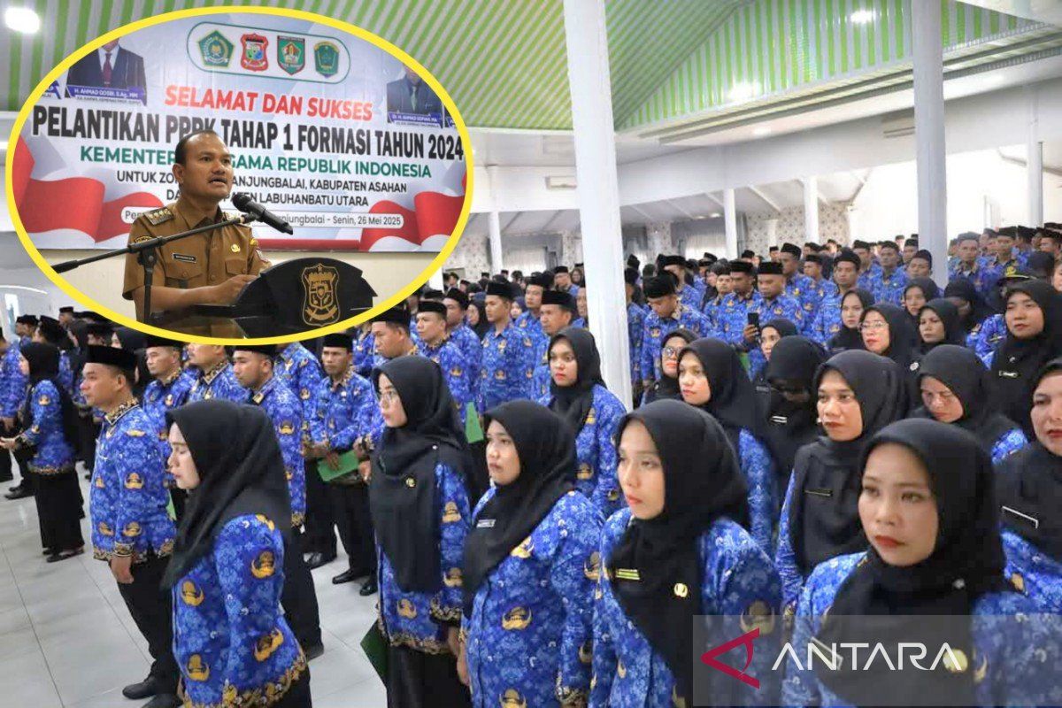 PPPK Kemenag Tanjungbalai dilantik, ini pesan Wali Kota Mahyaruddin