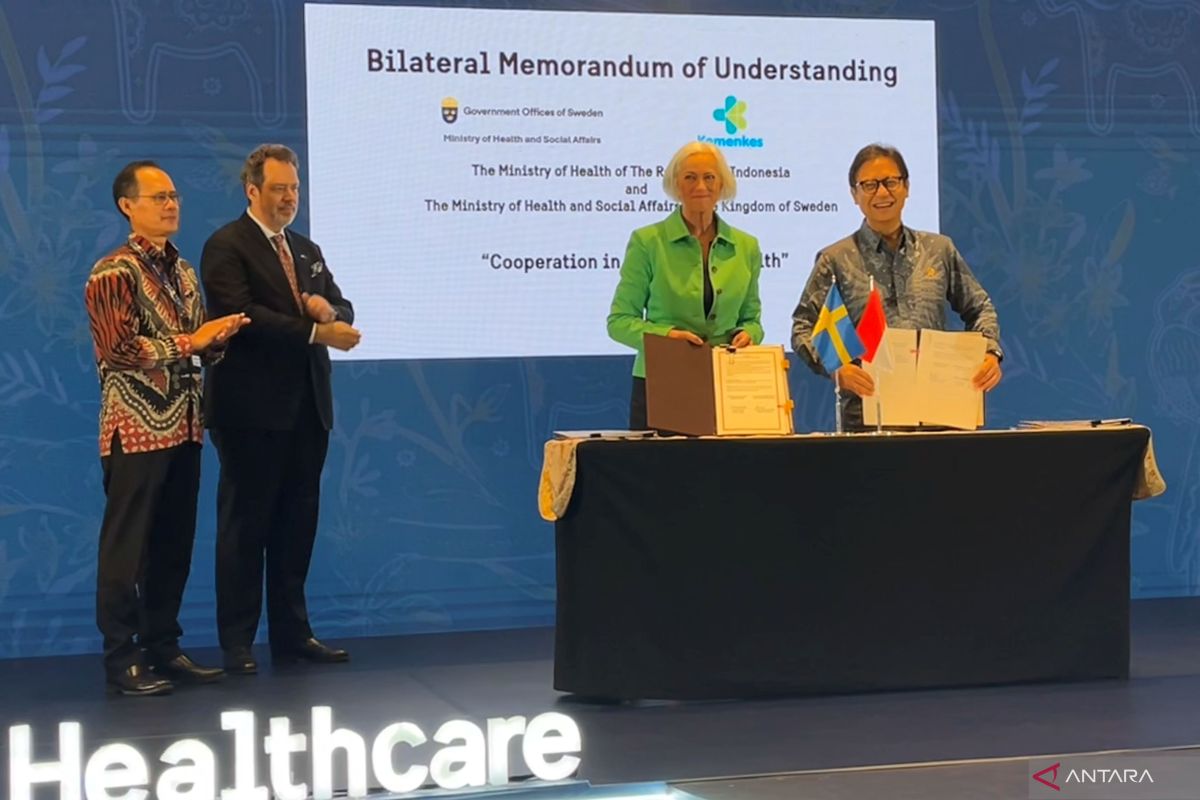 Indonesia, Sweden ink MoUs to advance healthcare cooperation