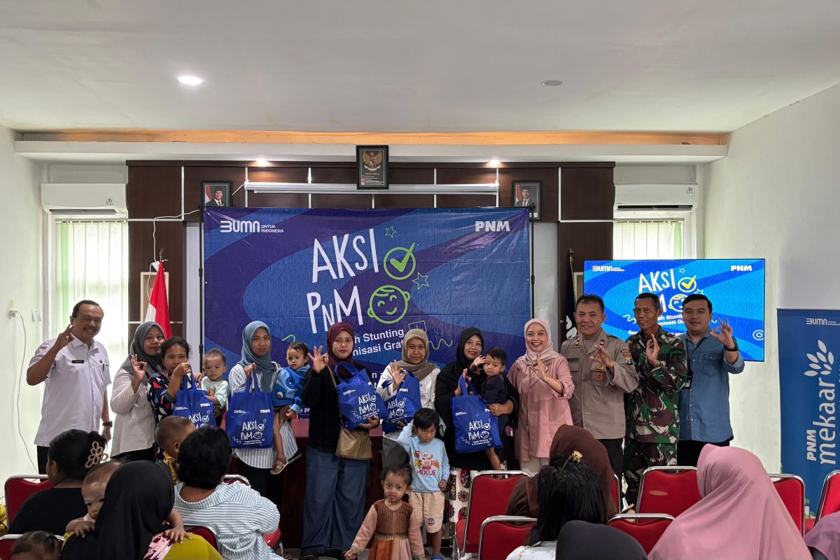 PNM Cabang Banyuwangi cegah stunting dan peduli gizi di 8 Titik