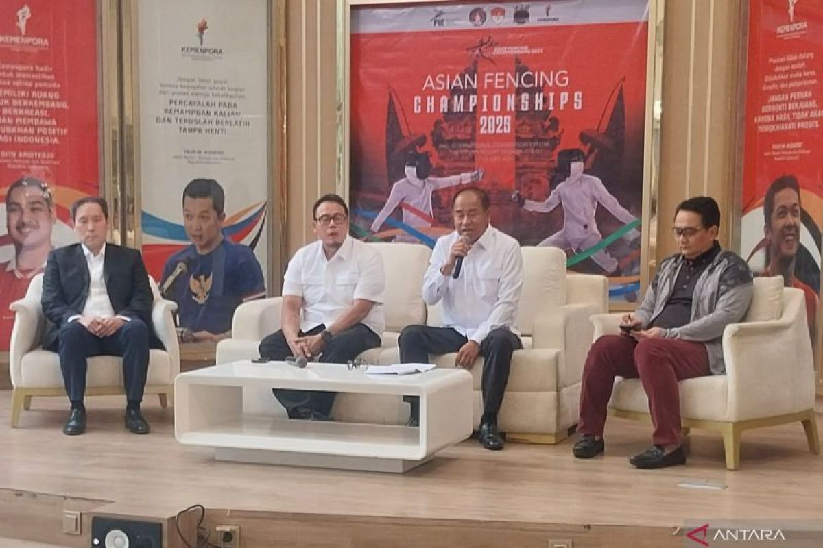 Sebanyak 22 negara mendaftar ikut Kejuaraan Anggar Asia di Bali