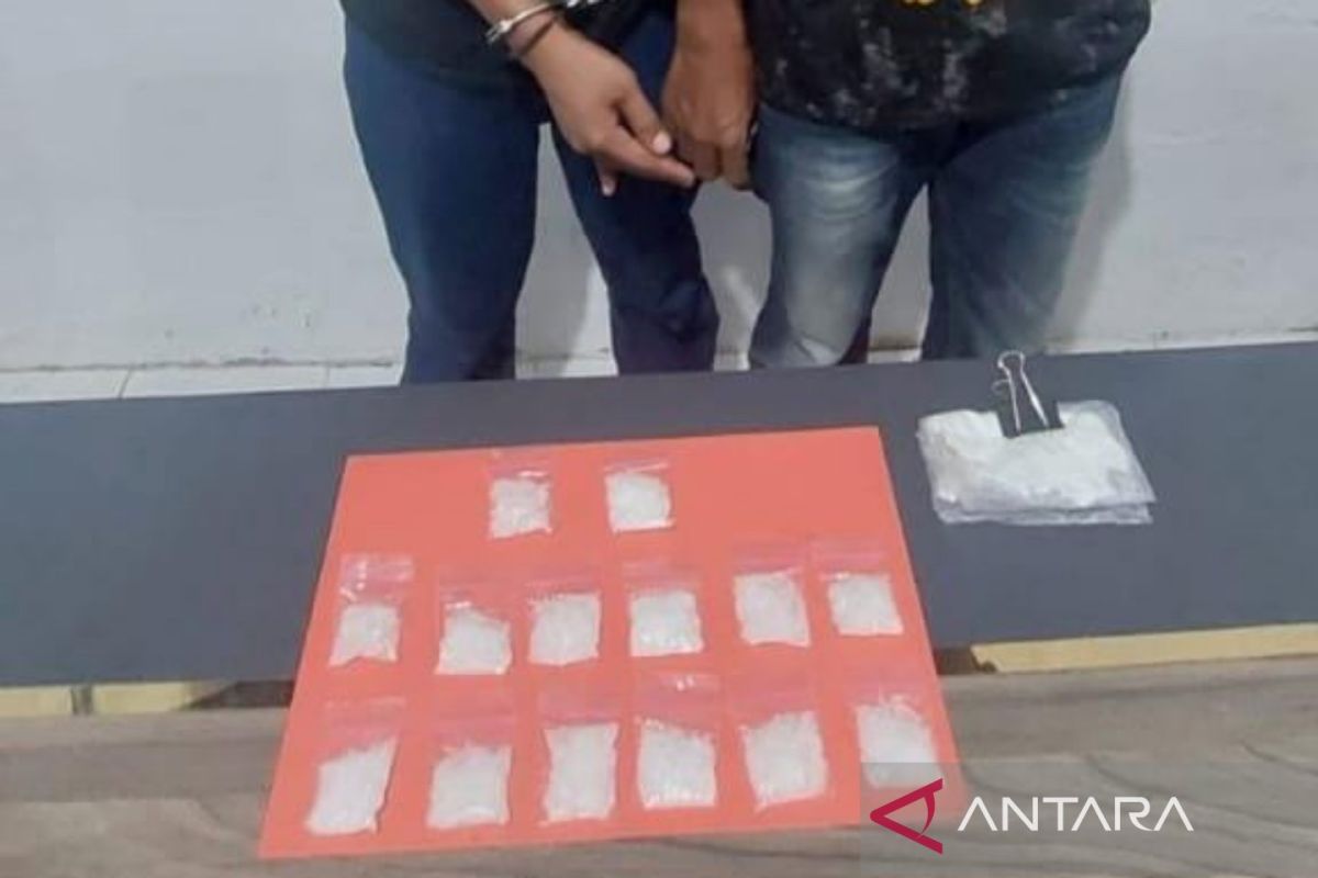 Polisi Bangka Barat gagalkan penyelundupan narkoba dari Sumsel
