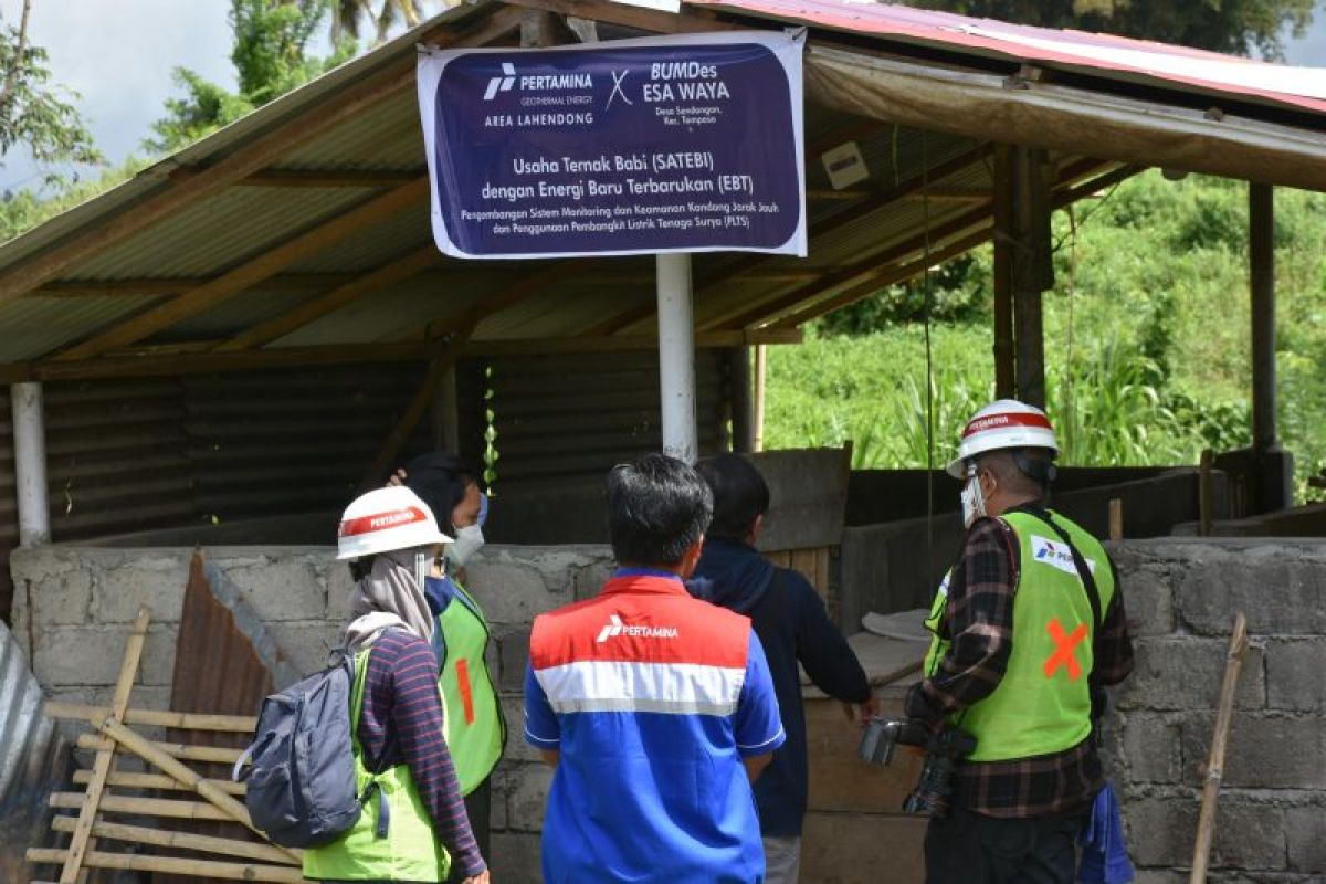 PGE inisiasi peternakan babi berbasis energi di Lahendong Minahasa