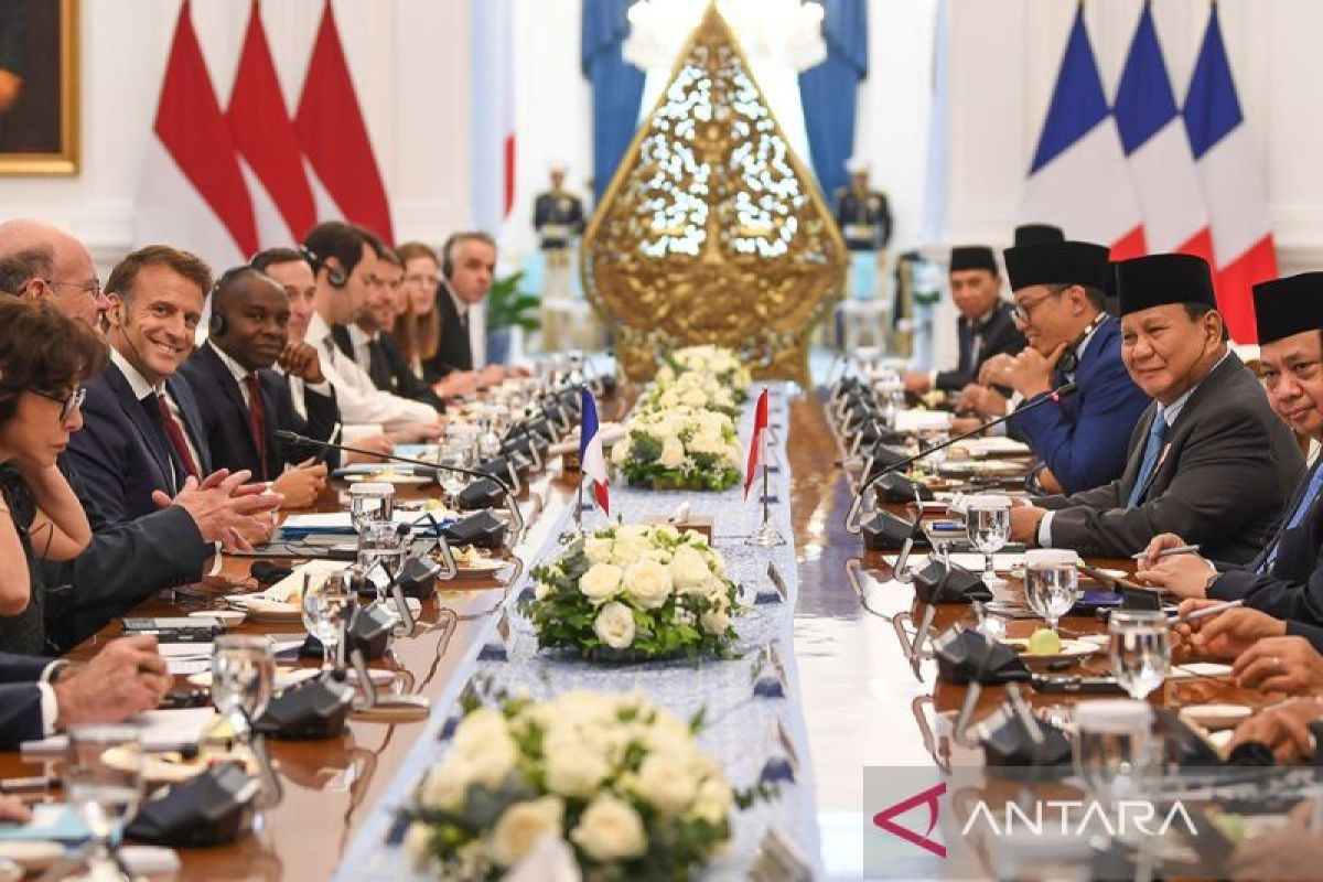 Indonesia-Prancis sepakati 21 kerja sama dari pertahanan hingga MBG