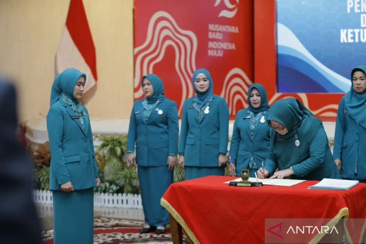 DIlantik sebagai Ketua TP PKK, ini harapan Siti Aisyah