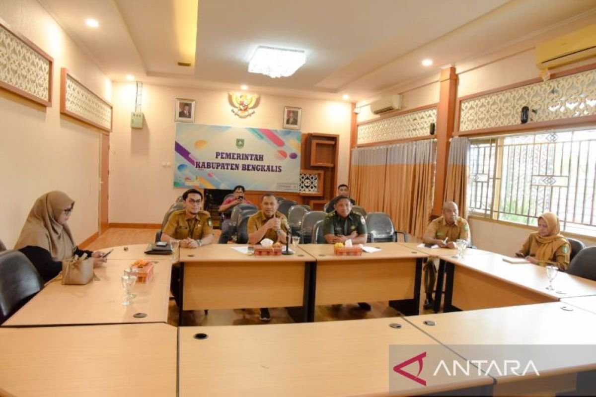 Wabup Bengkalis Ikuti Rapat Pengendalian Inflasi, Sertifikasi Produk Halal Jadi Sorotan