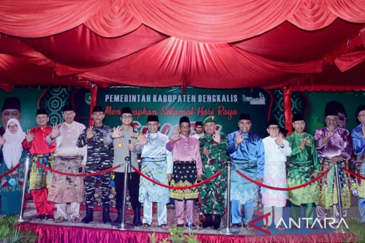 Wabup Bengkalis Bagus Santoso Resmi Lepas Pawai Takbir Idul Fitri 1446 H