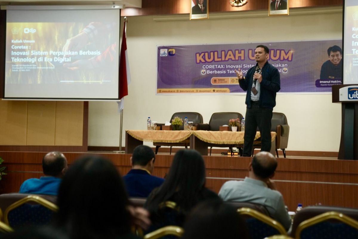 DJP Kepri edukasi Coretax pada mahasiswa untuk bangun kesadaran pajak