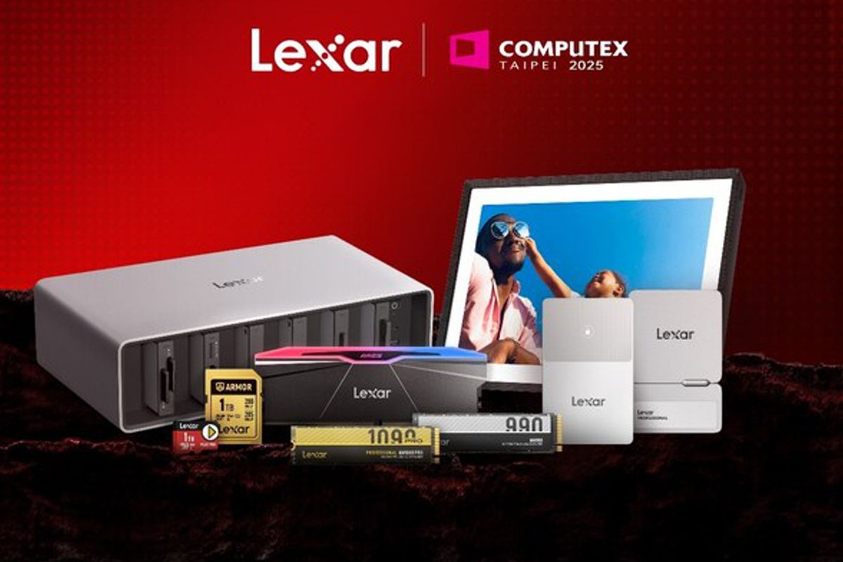 Storage Meets AI at COMPUTEX 2025: Lexar Introduces Innovative Product Lines