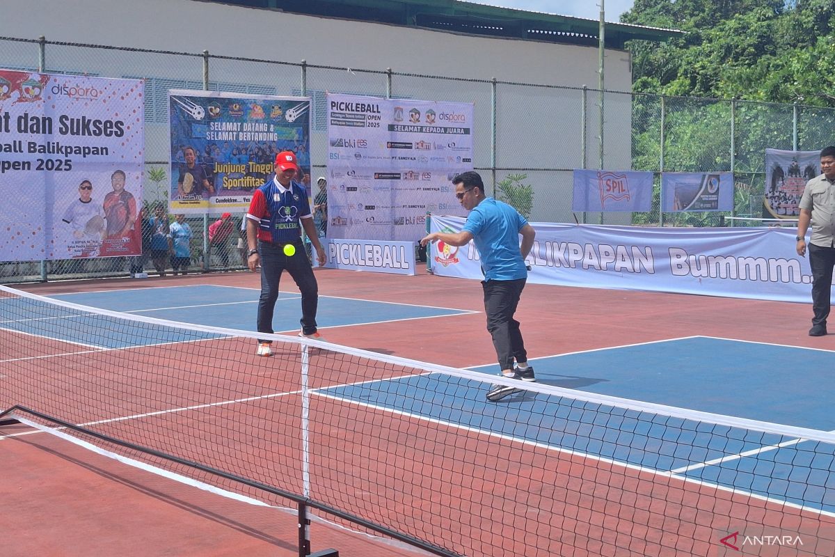 Kejuaraan Pickleball Balikpapan Open 2025 diikuti 700 peserta