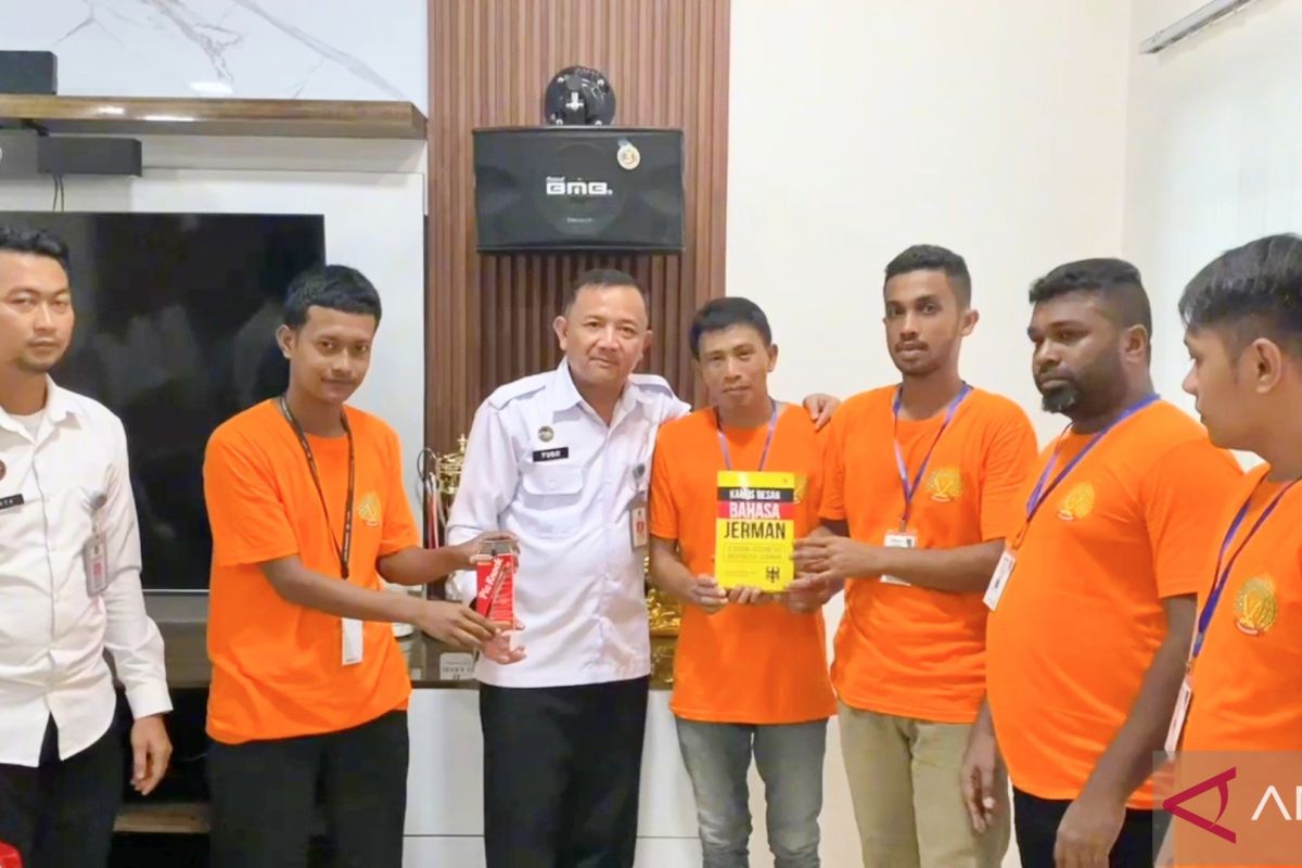 Lapas Batam latih warga binaan dengan kursus bahasa Jerman