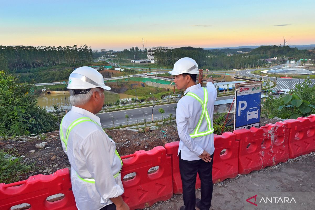 VP Gibran reviews Nusantara development, emphasizes speed, standards