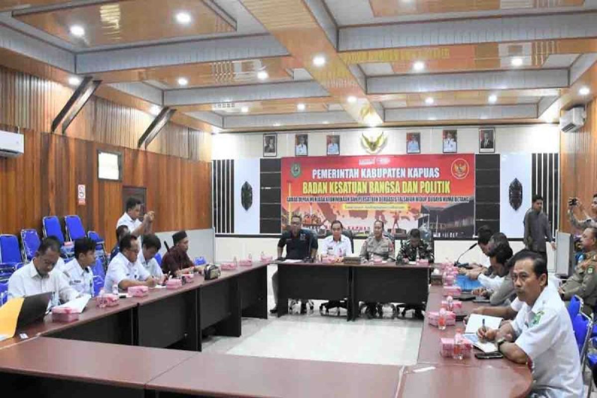 Pemkab Kapuas bentuk Satgas Terpadu tangani ormas terafiliasi premanisme