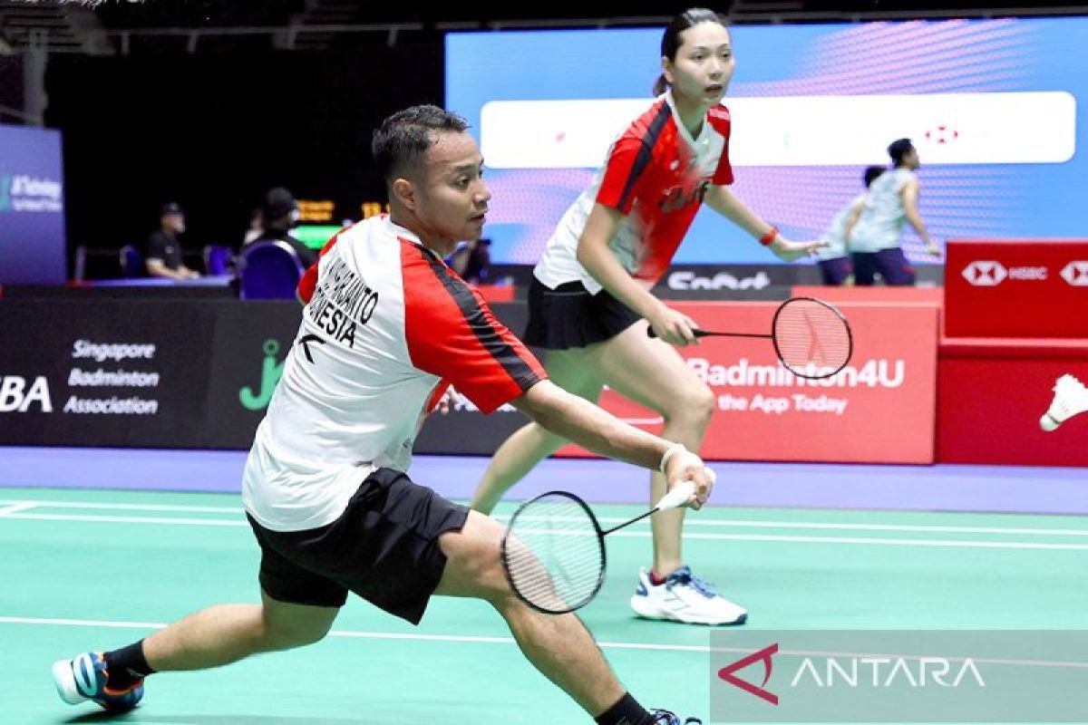 Rehan/Gloria tersingkir dari Singapore Open 2025