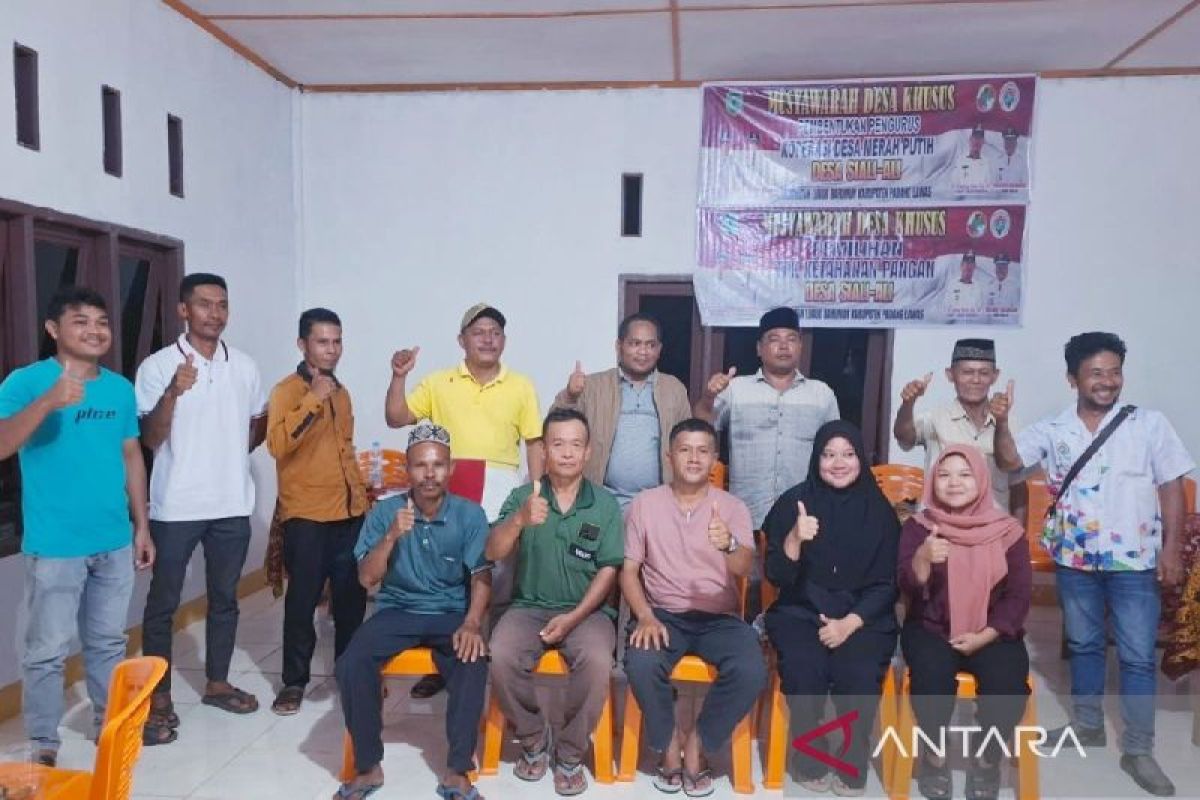 Enda Muda Lubis terpilih jadi Ketua KMP Desa Siali - ali Padang Lawas
