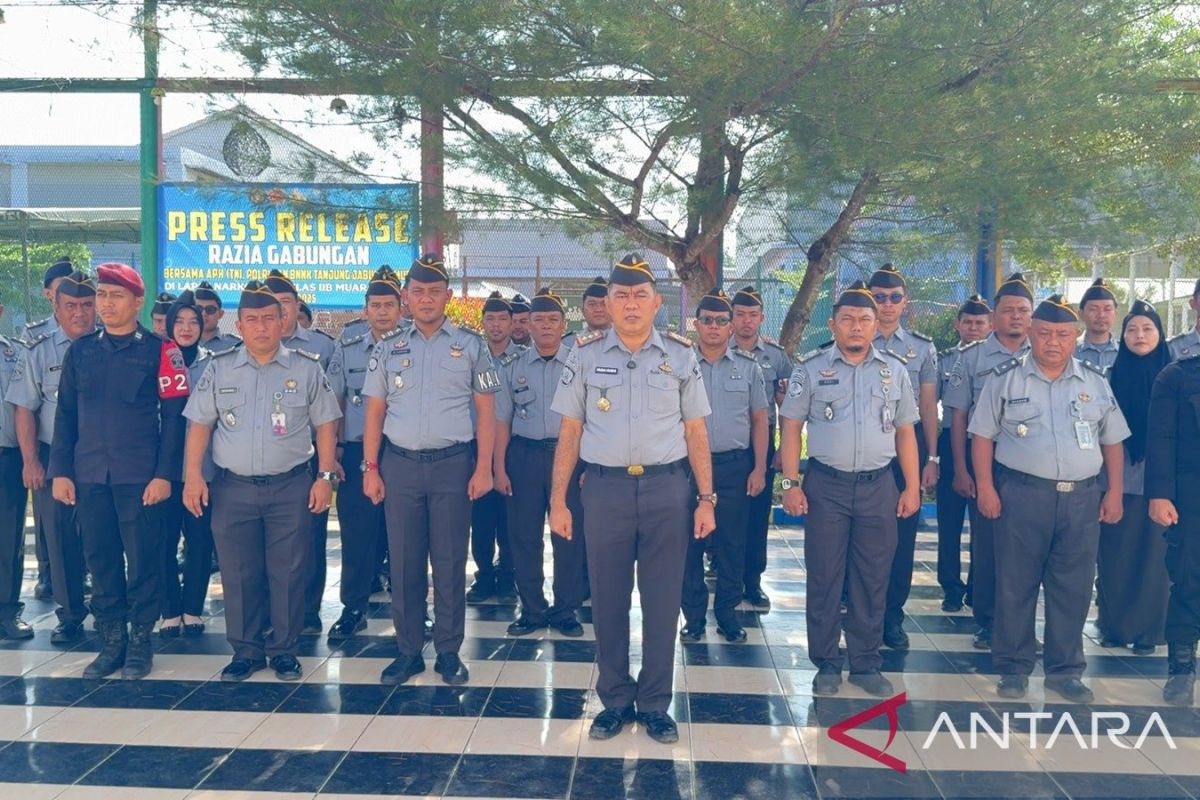 Petugas lapas narkoba Jambi ikrar nihil narkoba dan telepon genggam