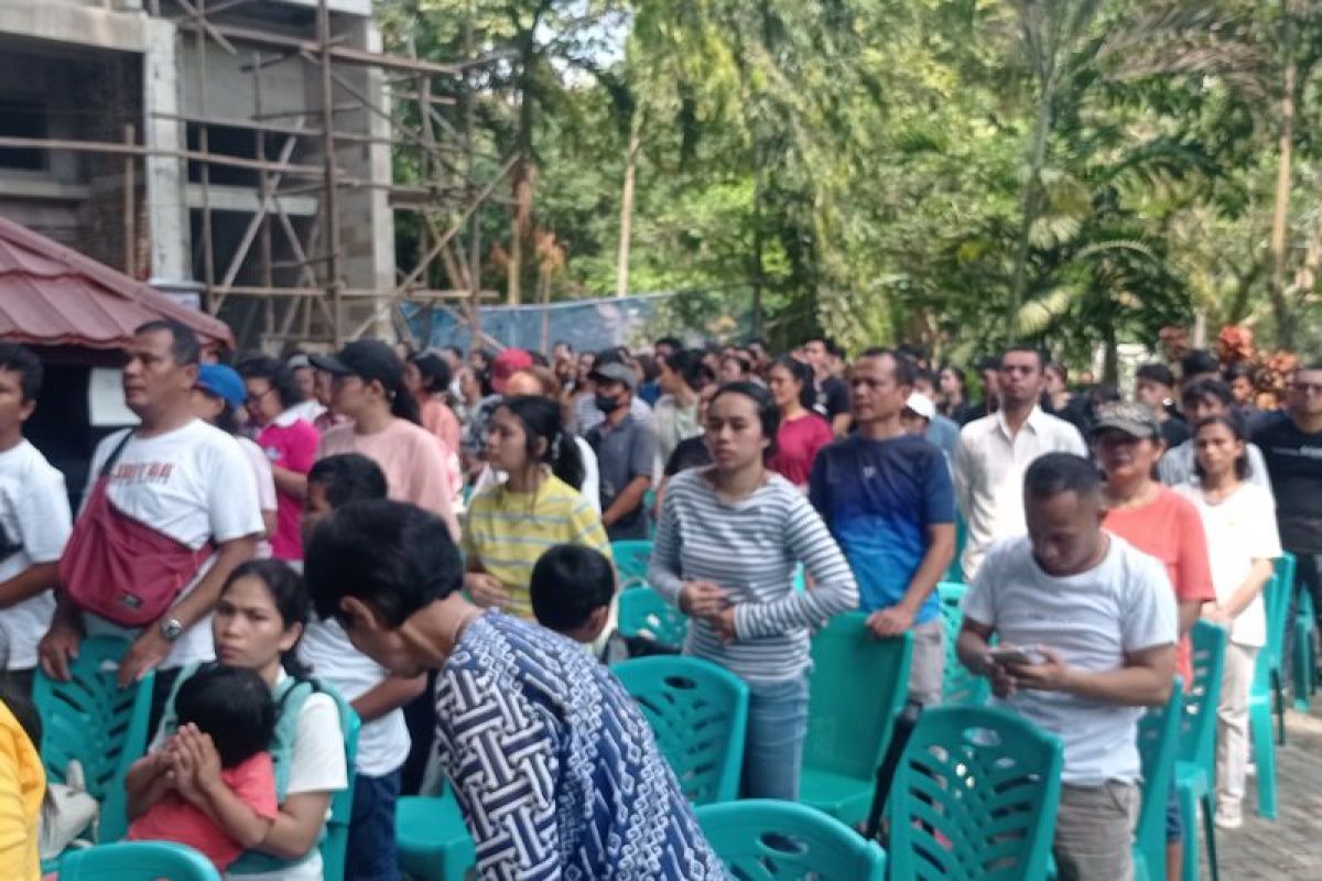 Gua Maria Rangkasbitung ramai dikunjungi wisatawan