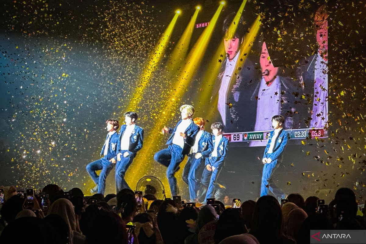 Boyband asal Korea Selatan NCT WISH terpukau dengan fans Indonesia