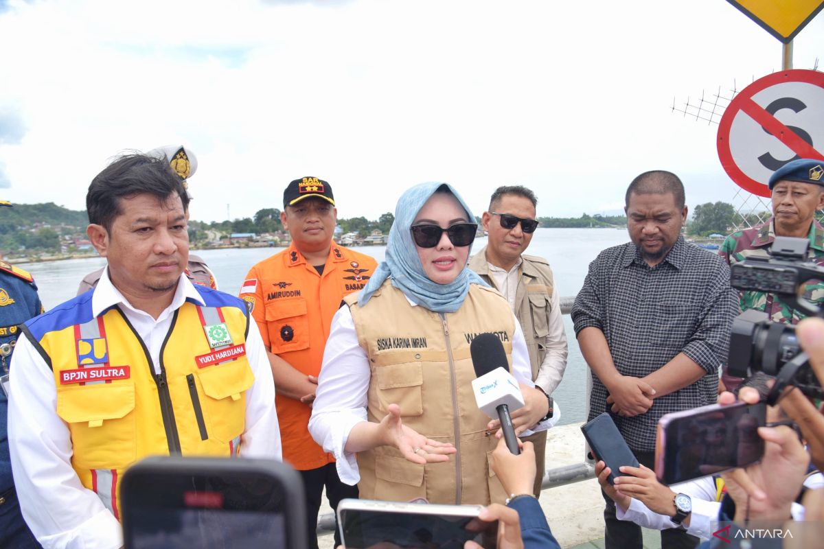 BPJN Sultra larang warga singgah beraktivitas di Jembatan Teluk Kendari