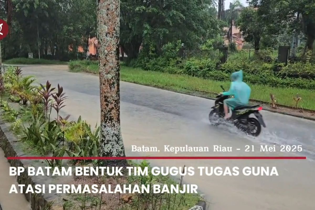 BP Batam bentuk tim gugus tugas guna atasi permasalahan banjir