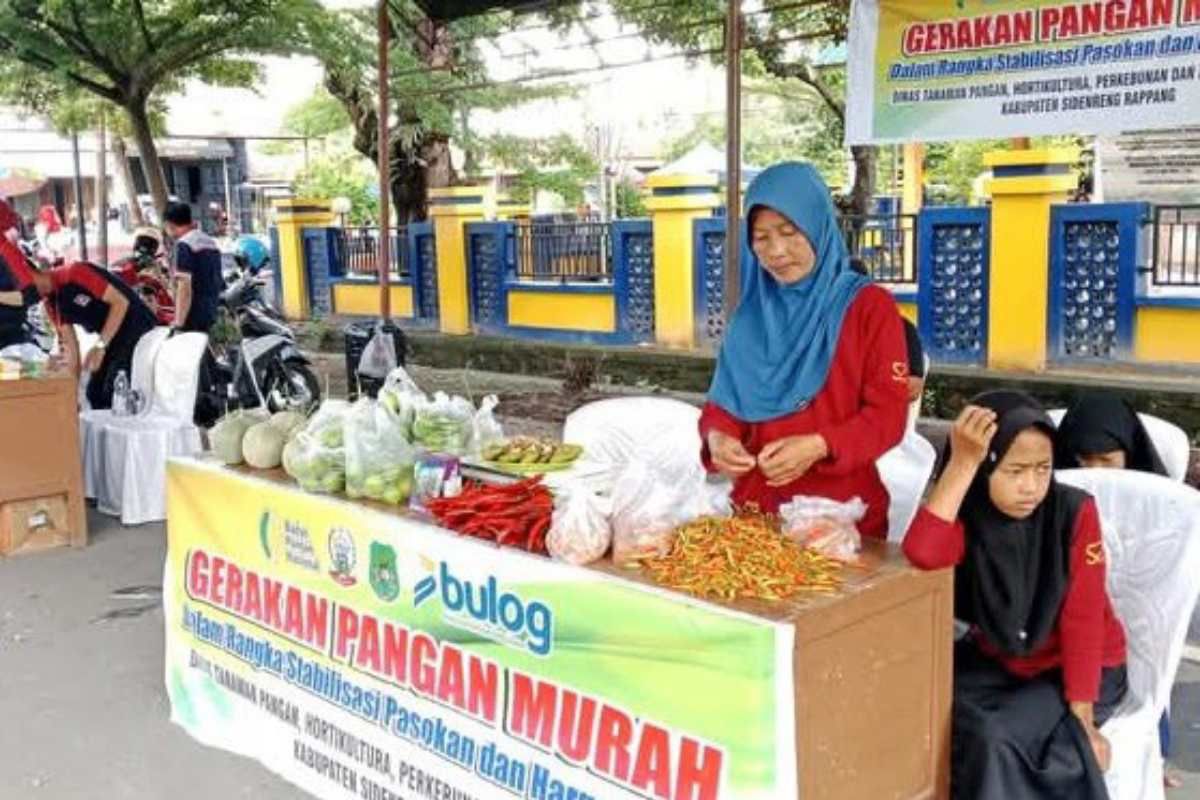 Pemkab Sidrap gelar Gerakan Pangan Murah jelang Idul Adha 1446 H