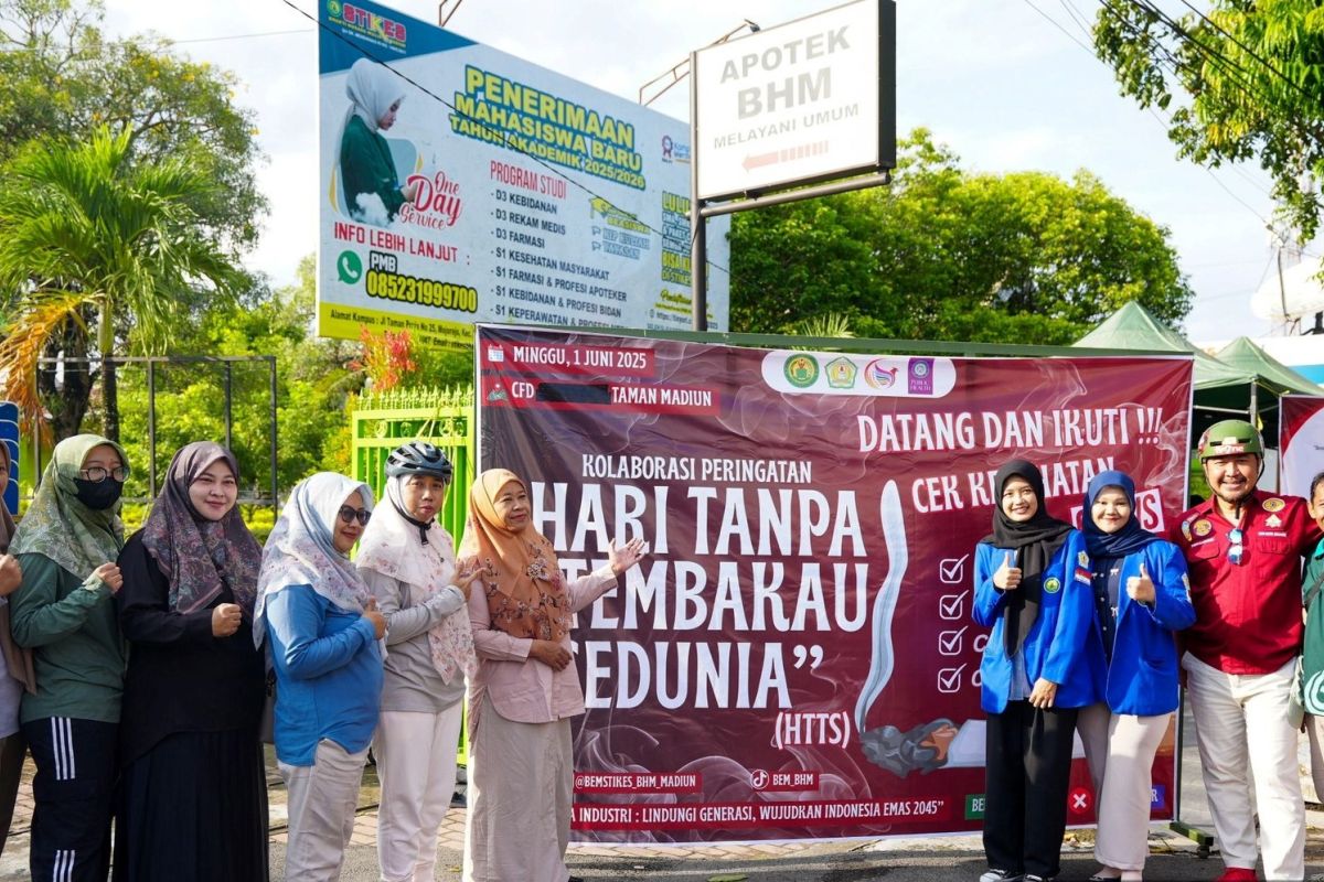 Peringati Hari Tanpa Tembakau Sedunia, Pemkot Madiun kampanyekan hidup sehat