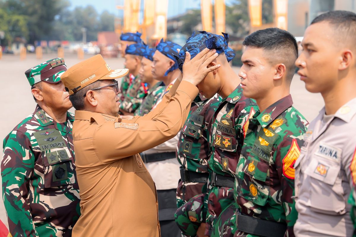 2.898 Taruna Latsitarda siap dukung pembangunan desa di Banten