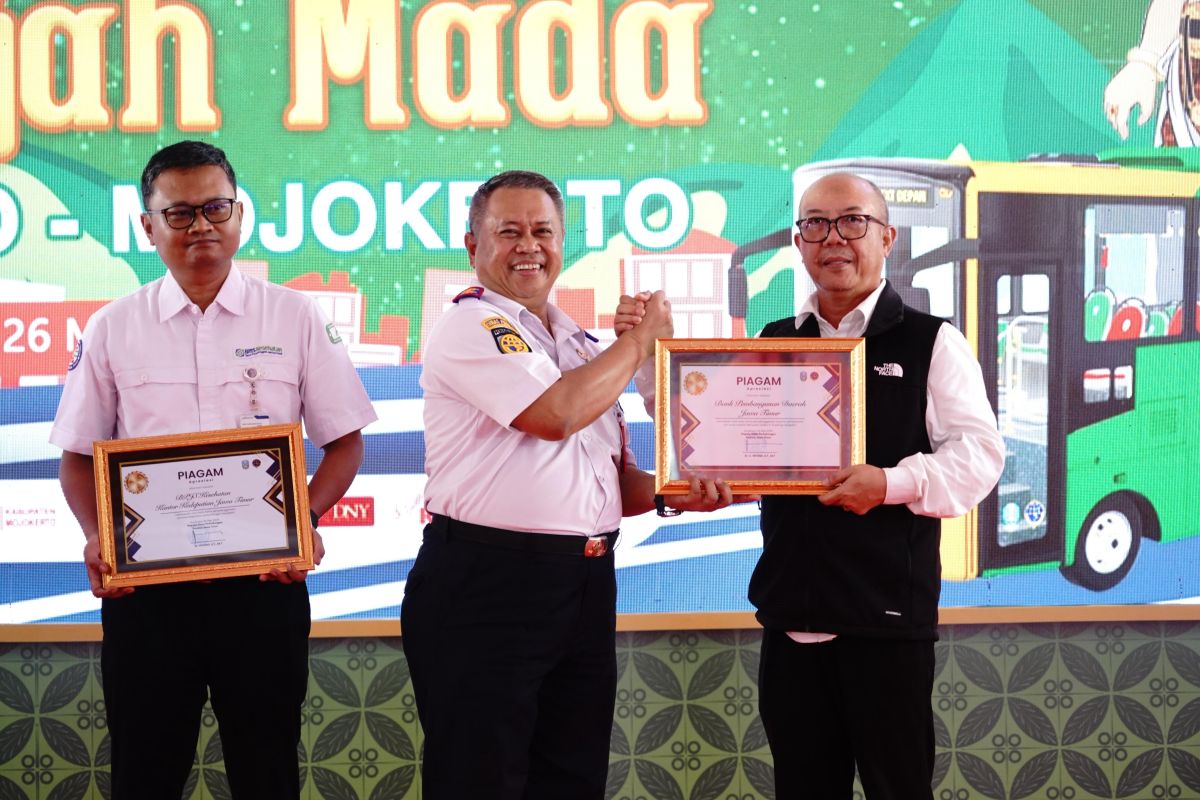 Bank Jatim raih apresiasi atas fasilitas pembayaran non-tunai bus Trans Jatim