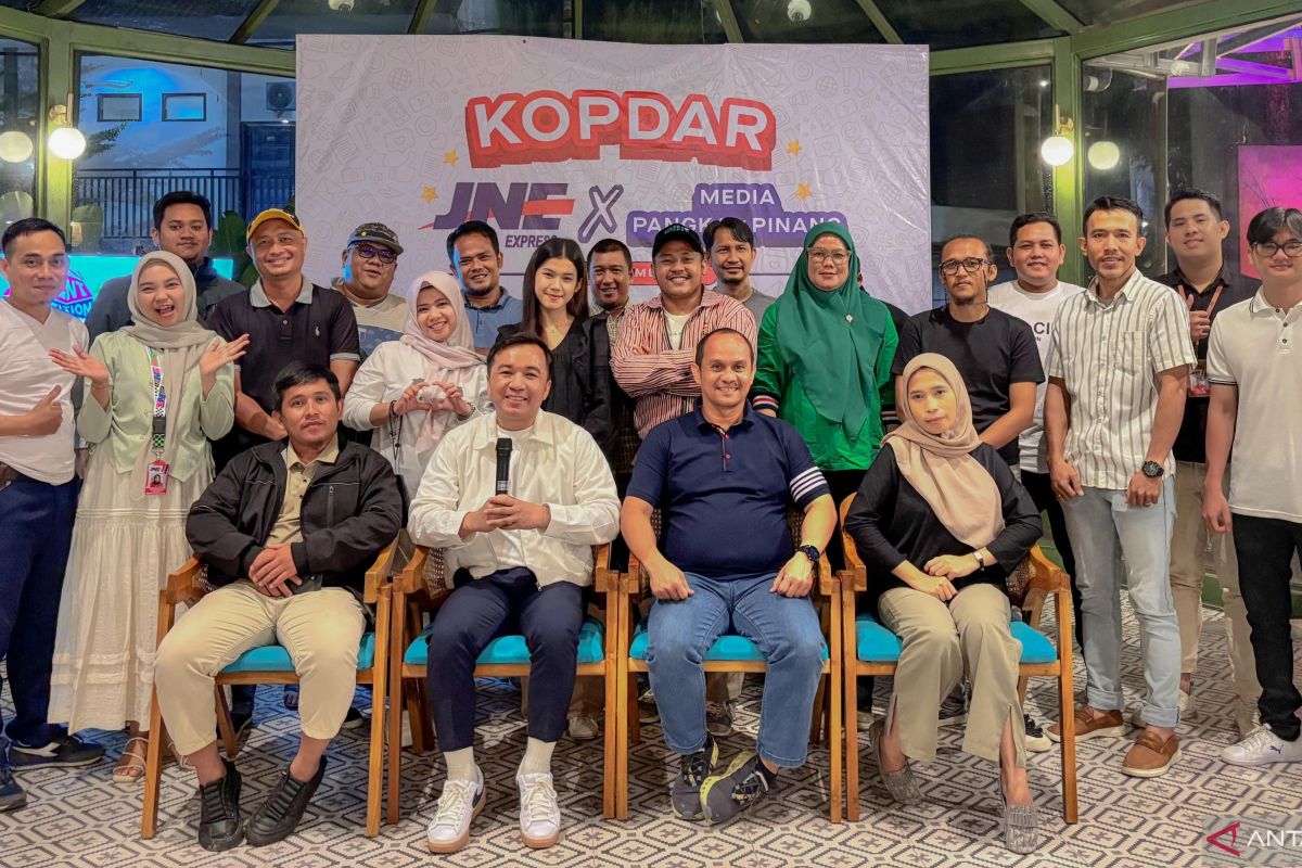 JNE Pangkalpinang perkuat kolaborasi bersama media