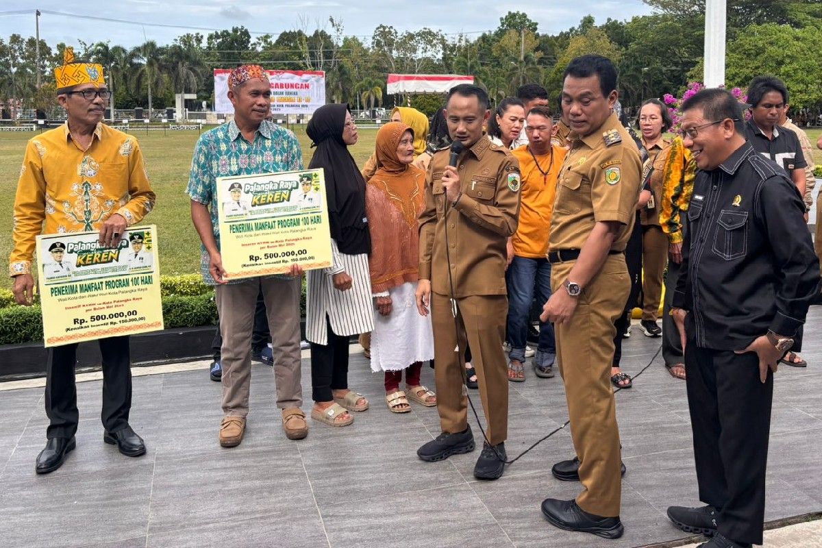 Ketua DPRD Palangka Raya apresiasi capaian Program 100 Hari kerja Fairid-Zaini