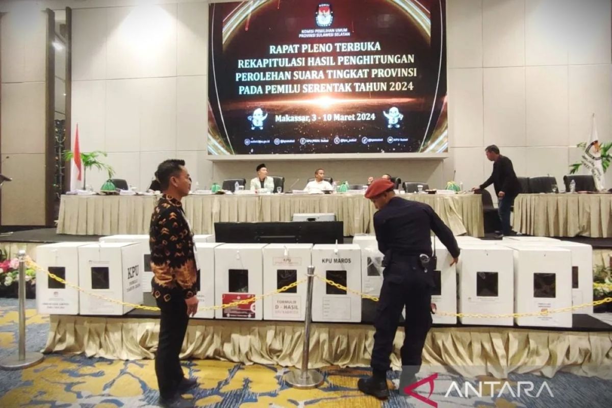 KPU: Partisipasi pemilih PSU Pilkada Palopo capai 74,90 persen