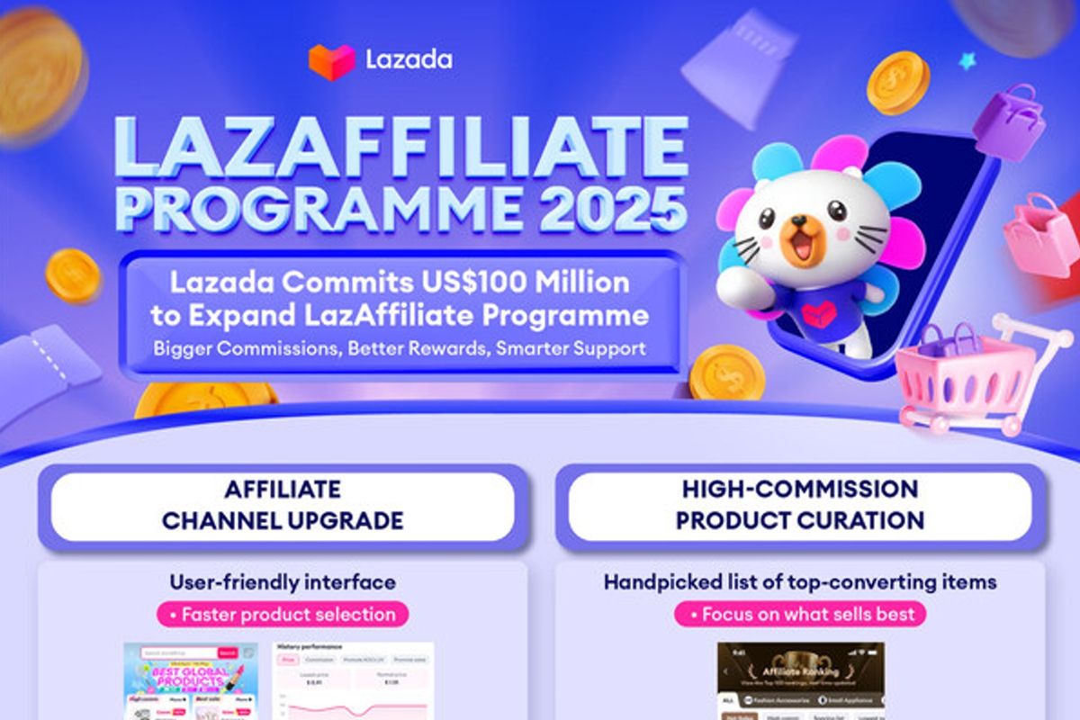 Lazada Invests US$100 Million as Part of Strategic Push to Strengthen Affiliate Programme
