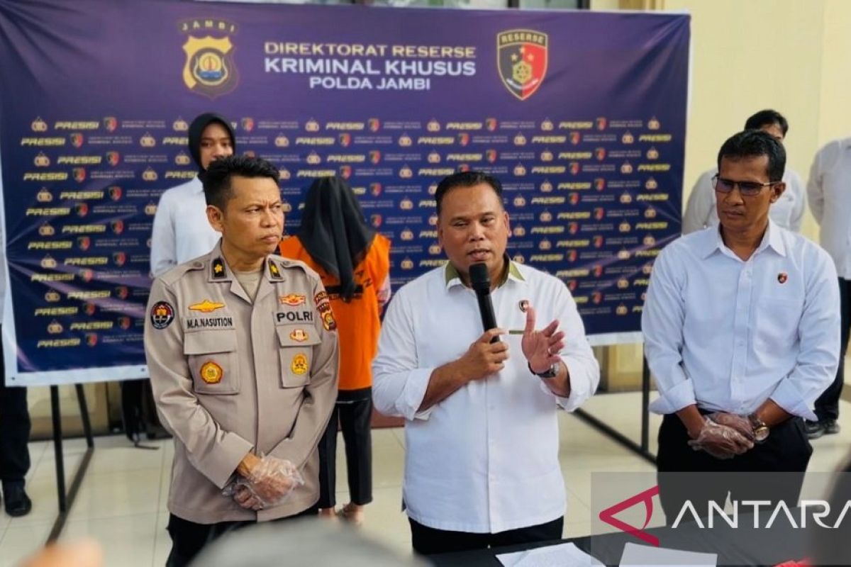 Polda Jambi amankan pegawai Bank Jambi gelapkan uang nasabah Rp7,1 miliar