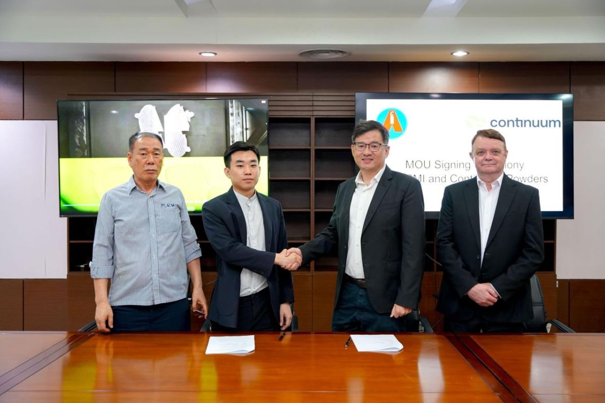 ACMI dan Continuum bersinergi perkenalkan serbuk logam ramah lingkungan